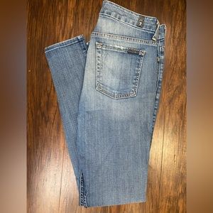7 For All Mankind jeans- the skinny
